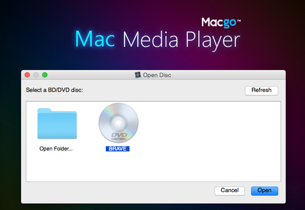 mac address for dvd player